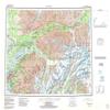 YellowMaps Anchorage AK topo map, 1:250000 Scale, 1 X 3 Degree, Historical, 1962, Updated 1986, 23.1 x 33.3 in - Tyvek view 1