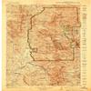 YellowMaps Rocky Mountain National Park CO topo map, 1:125000 Scale, 30 X 30 Minute, Historical, 1919, Updated 1922, 21.8 x 16.6 in - Tyvek view 1