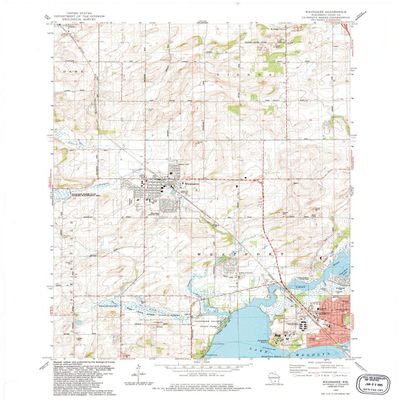 YellowMaps Waunakee WI topo map, 1:24000 Scale, 7.5 X 7.5 Minute, Historical, 1983, Updated 1984, 27.31 x 22.53 in - Tyvek