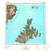 YellowMaps Afognak AK topo map, 1:250000 Scale, 1 X 2 Degree, Historical, 1952, Updated 1965, 23.1 x 30.4 in - Tyvek view 1