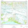 YellowMaps Bering Glacier AK topo map, 1:250000 Scale, 1 X 3 Degree, Historical, 1959, Updated 1977, 22.4 x 28.5 in - Polypropylene view 1