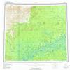 YellowMaps Beaver AK topo map, 1:250000 Scale, 1 X 3 Degree, Historical, 1956, Updated 1973, 22.3 x 24.3 in - Tyvek view 1
