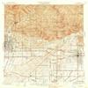YellowMaps Azusa CA topo map, 1:24000 Scale, 7.5 X 7.5 Minute, Historical, 1939, 20.8 x 16.9 in - Tyvek view 1