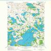 YellowMaps Big Cormorant Lake MN topo map, 1:24000 Scale, 7.5 X 7.5 Minute, Historical, 1966, Updated 1967, 27.23 x 21.53 in - Tyvek view 1
