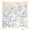 YellowMaps Mount McKinley A 2 AK topo map, 1:63360 Scale, 15 X 15 Minute, Historical, 1954, Updated 1972, 20.8 x 19 in - Tyvek view 1