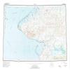 Teller AK topo map, 1:250000 Scale, 1 X 4 Degree, Historical, 1950, Updated 1974, 23.2 x 33.7 in - Polypropylene view 1