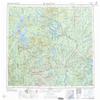 YellowMaps Millinocket ME topo map, 1:250000 Scale, 1 X 2 Degree, Historical, 1960, Updated 1960, 22.1 x 29.3 in - Tyvek view 1