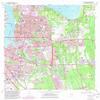YellowMaps Arlington FL topo map, 1:24000 Scale, 7.5 X 7.5 Minute, Historical, 1963, Updated 1982, 27 x 22 in - Polypropylene view 1