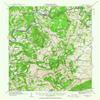 YellowMaps Alderson WV topo map, 1:62500 Scale, 15 X 15 Minute, Historical, 1921, Updated 1966, 20.7 x 16.9 in - Polypropylene view 1