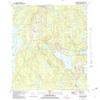 YellowMaps Eastbrook ME topo map, 1:24000 Scale, 7.5 X 7.5 Minute, Historical, 1981, Updated 1982, 27 x 21.9 in - Polypropylene view 1