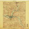 YellowMaps Binghamton NY topo map, 1:62500 Scale, 15 X 15 Minute, Historical, 1904, 20.1 x 16.6 in - Polypropylene view 1