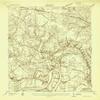 YellowMaps Dutch Gap VA topo map, 1:24000 Scale, 7.5 X 7.5 Minute, Historical, 1938, 26.9 x 22.1 in - Polypropylene view 1