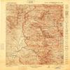 YellowMaps Rocky Mountain National Park CO topo map, 1:125000 Scale, 30 X 30 Minute, Historical, 1919, 22.6 x 16.4 in - Tyvek view 1