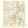 YellowMaps Bucksport ME topo map, 1:62500 Scale, 15 X 15 Minute, Historical, 1902, Updated 1936, 19.8 x 16.5 in - Tyvek view 1