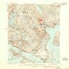 YellowMaps Blue Hill ME topo map, 1:62500 Scale, 15 X 15 Minute, Historical, 1944, 20.8 x 17 in - Polypropylene view 1