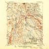 YellowMaps Danforth ME topo map, 1:62500 Scale, 15 X 15 Minute, Historical, 1943, Updated 1946, 20.7 x 17 in - Polypropylene view 1