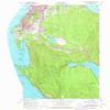 Bellingham South WA topo map, 1:24000 Scale, 7.5 X 7.5 Minute, Historical, 1954, Updated 1973, 26.9 x 22 in - Polypropylene view 1