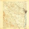 YellowMaps Albany NY topo map, 1:62500 Scale, 15 X 15 Minute, Historical, 1893, Updated 1893, 19.57 x 16 in - Polypropylene view 1