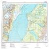 YellowMaps Kenai AK topo map, 1:250000 Scale, 1 X 3 Degree, Historical, 1958, Updated 1984, 22.8 x 28.9 in - Polypropylene view 1