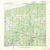YellowMaps Brule WI topo map, 1:48000 Scale, 15 X 15 Minute, Historical, 1947, 27.29 x 18.85 in - Polypropylene view 1