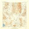 YellowMaps Tonopah NV topo map, 1:250000 Scale, 1 X 1 Degree, Historical, 1907, Updated 1955, 20.9 x 17 in - Polypropylene view 1