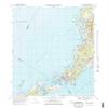 YellowMaps Woods Hole MA topo map, 1:25000 Scale, 7.5 X 7.5 Minute, Historical, 1967, Updated 1978, 26.8 x 22 in - Tyvek view 1