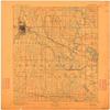 YellowMaps Watertown WI topo map, 1:62500 Scale, 15 X 15 Minute, Historical, 1894, Updated 1910, 20.35 x 16.78 in - Polypropylene view 1