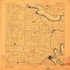 YellowMaps Atchison KS topo map, 1:125000 Scale, 30 X 30 Minute, Historical, 1893, Updated 1910, 19.96 x 16.22 in - Polypropylene view 1