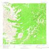 YellowMaps Iditarod D 2 AK topo map, 1:63360 Scale, 15 X 15 Minute, Historical, 1954, Updated 1965, 20.8 x 18 in - Polypropylene view 1