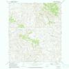YellowMaps Adon NW WY topo map, 1:24000 Scale, 7.5 X 7.5 Minute, Historical, 1972, Updated 1992, 26.8 x 21.7 in - Polypropylene view 1