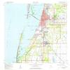 YellowMaps Clearwater FL topo map, 1:24000 Scale, 7.5 X 7.5 Minute, Historical, 1943, Updated 1961, 26.9 x 23 in - Polypropylene view 1