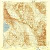 YellowMaps Ballarat CA topo map, 1:250000 Scale, 1 X 1 Degree, Historical, 1913, Updated 1939, 19.9 x 16.5 in - Tyvek view 1