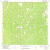 YellowMaps Chunchula AL topo map, 1:24000 Scale, 7.5 X 7.5 Minute, Historical, 1982, Updated 1982, 26.8 x 21.9 in - Tyvek view 1