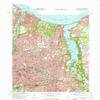 YellowMaps Rochester East NY topo map, 1:24000 Scale, 7.5 X 7.5 Minute, Historical, 1971, Updated 1974, 29.9 x 21.9 in - Polypropylene view 1