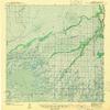 YellowMaps Bayou Du Large LA topo map, 1:62500 Scale, 15 X 15 Minute, Historical, 1941, 19.9 x 17.3 in - Tyvek view 1