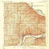 YellowMaps Bonner Springs KS topo map, 1:62500 Scale, 15 X 15 Minute, Historical, 1940, 19.97 x 16.11 in - Polypropylene view 1