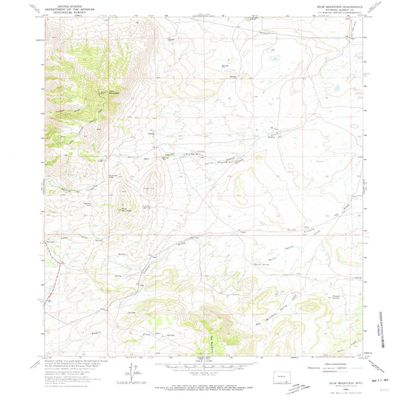 Jelm Mountain WY topo map, 1:24000 Scale, 7.5 X 7.5 Minute, Historical, 1963, Updated 1974, 26.8 x 21.7 in - Polypropylene