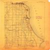 YellowMaps Bayview WI topo map, 1:62500 Scale, 15 X 15 Minute, Historical, 1901, Updated 1910, 19.89 x 16.18 in - Polypropylene view 1