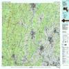 Lowell MA topo map, 1:100000 Scale, 30 X 60 Minute, Historical, 1988, Updated 1988, 24.1 x 38.4 in - Polypropylene view 1