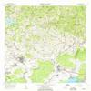 Yauco PR topo map, 1:20000 Scale, 7.5 X 7.5 Minute, Historical, 1966, Updated 1968, 32.4 x 29.4 in - Polypropylene view 1