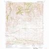 YellowMaps Manderson SW SD topo map, 1:24000 Scale, 7.5 X 7.5 Minute, Historical, 1967, Updated 1970, 26.9 x 22.1 in - Polypropylene view 1