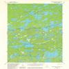 YellowMaps Ensign Lake East MN topo map, 1:24000 Scale, 7.5 X 7.5 Minute, Historical, 1981, Updated 1981, 27.23 x 21.53 in - Tyvek view 1