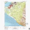 YellowMaps Anchorage A 8 AK topo map, 1:63360 Scale, 15 X 15 Minute, Historical, 1952, Updated 1970, 21.52 x 17.91 in - Tyvek view 1