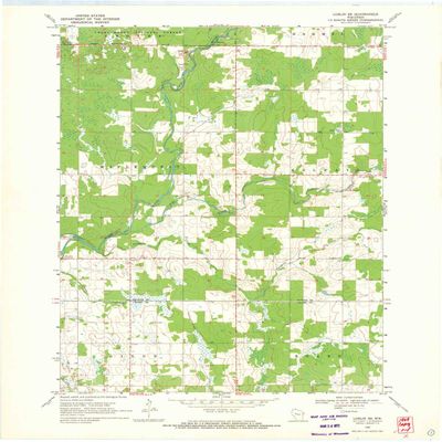 YellowMaps Lublin SE WI topo map, 1:24000 Scale, 7.5 X 7.5 Minute, Historical, 1969, Updated 1971, 27.61 x 22.11 in - Polypropylene