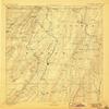 YellowMaps Ringgold GA topo map, 1:125000 Scale, 30 X 30 Minute, Historical, 1892, Updated 1906, 19.9 x 16.4 in - Tyvek view 1