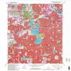 YellowMaps Minneapolis South MN topo map, 1:24000 Scale, 7.5 X 7.5 Minute, Historical, 1967, Updated 1993, 27.23 x 21.53 in - Polypropylene view 1