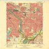 YellowMaps St Paul West MN topo map, 1:24000 Scale, 7.5 X 7.5 Minute, Historical, 1951, Updated 1953, 27.23 x 21.53 in - Tyvek view 1
