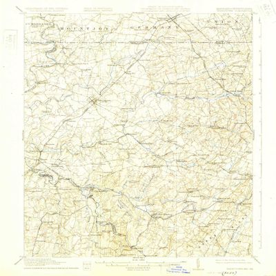 YellowMaps Taneytown MD topo map, 1:62500 Scale, 15 X 15 Minute, Historical, 1911, Updated 1925, 19.8 x 16.4 in - Tyvek