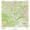 YellowMaps Barranquitas PR topo map, 1:20000 Scale, 7.5 X 7.5 Minute, Historical, 1957, Updated 1982, 31.7 x 29.3 in - Polypropylene view 1