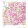 YellowMaps Creve Coeur MO topo map, 1:24000 Scale, 7.5 X 7.5 Minute, Historical, 1954, Updated 1976, 27.5 x 22 in - Polypropylene view 1